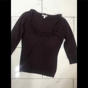 New York & Co light weight sweater Plum